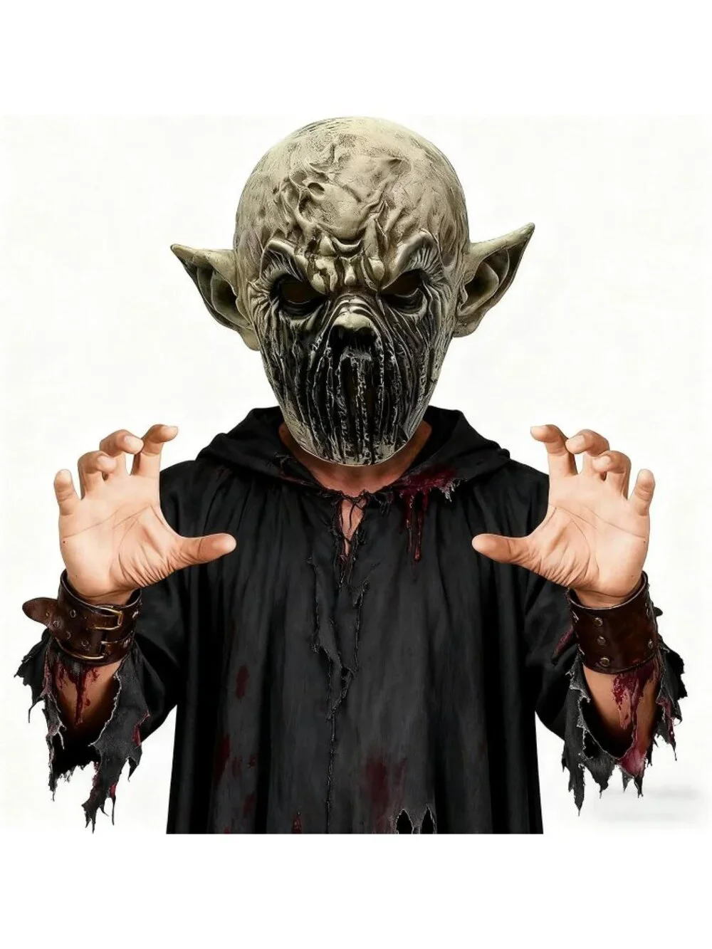 Silent Devil Latex Horror Monster Halloween Cosplay Zombie Mask
